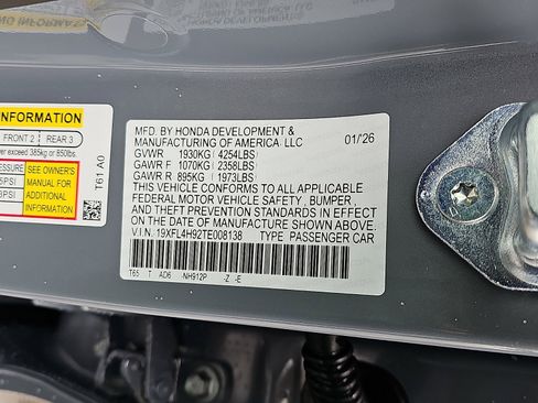 New 2026 Honda Civic Sport Touring image 10