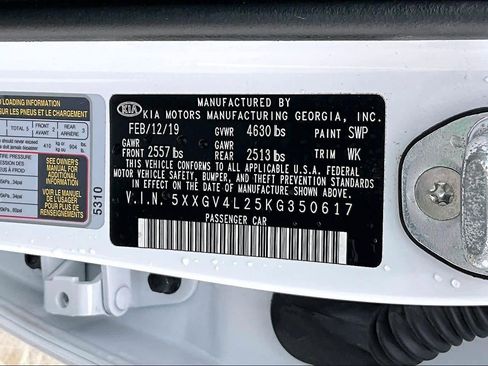 Used 2019 Kia Optima SX w/ SX Limited (Black) Package image 35