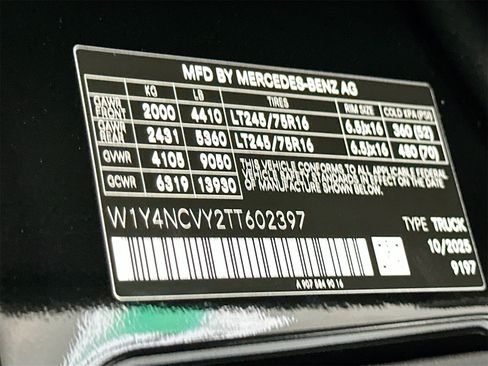 New 2026 Mercedes-Benz Sprinter 2500 image 30