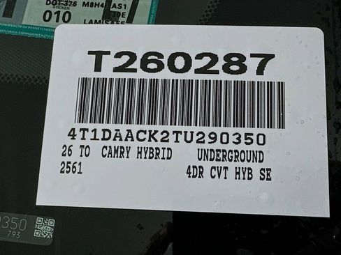 New 2026 Toyota Camry SE w/ Convenience Package FWD image 17