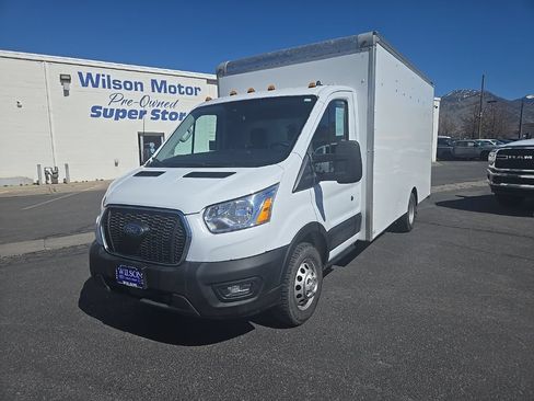 Used 2021 Ford Transit 350 DRW w/ Upfitter Package RWD image 1