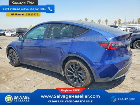 Used 2020 Tesla Model Y Long Range AWD/4WD image 3