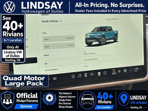 Used 2022 Rivian R1T Adventure AWD/4WD image 26