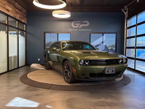 Used 2021 Dodge Challenger SXT w/ Blacktop Package RWD image 1