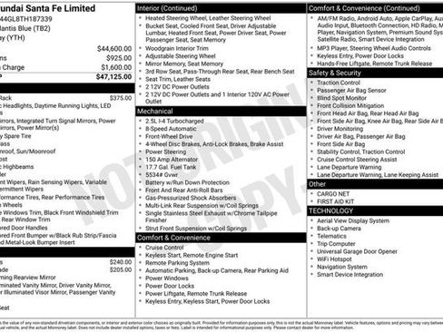 Certified 2026 Hyundai Santa Fe Limited FWD image 35