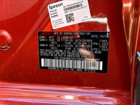 New 2025 Subaru Crosstrek 2.5i Limited w/ Crosstrek Mirror Package image 27