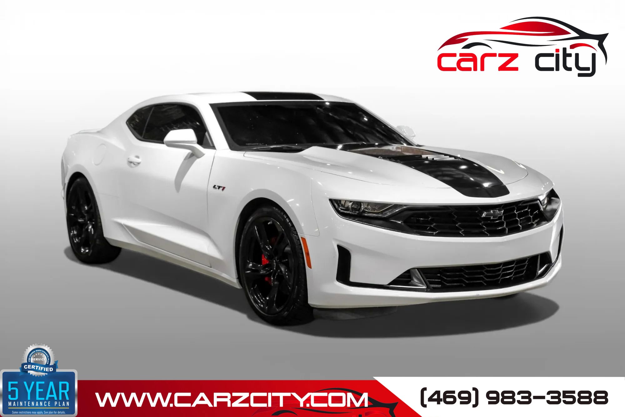 Used 2022 Chevrolet Camaro LT w/ RS Package RWD image 1