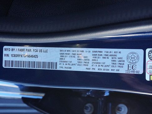 Used 2023 RAM 1500 Limited image 78