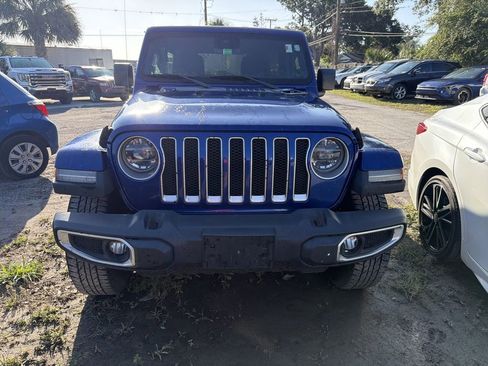 Used 2020 Jeep Wrangler Unlimited Sahara w/ Advanced Safety Group AWD/4WD image 2