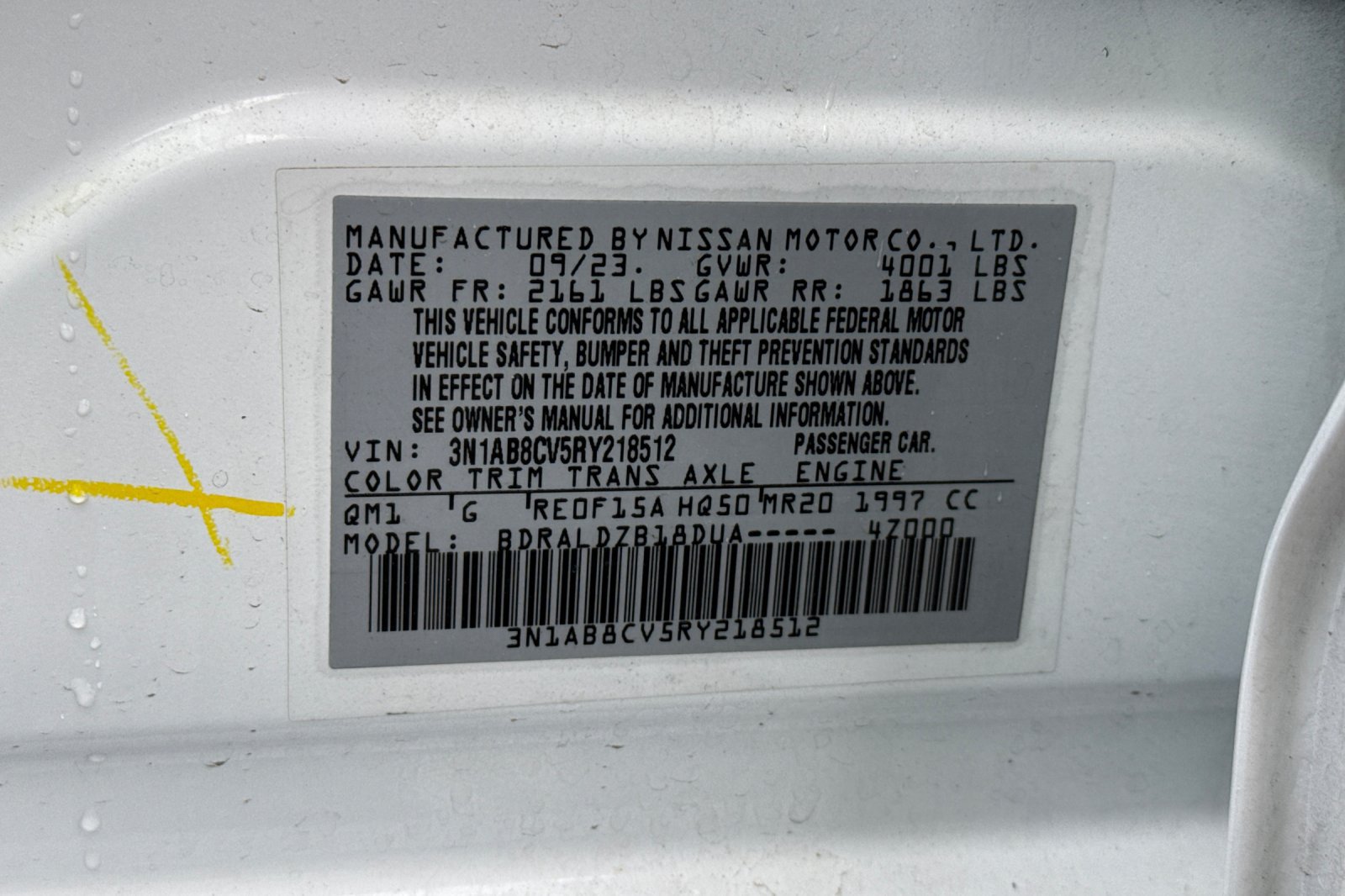 Certified 2024 Nissan Sentra SV FWD image 34