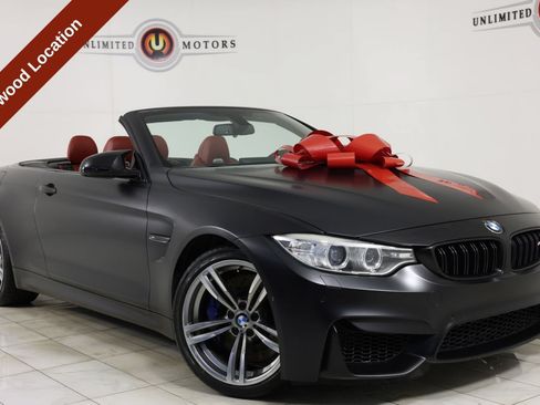 Used 2015 BMW M4 Convertible RWD image 1