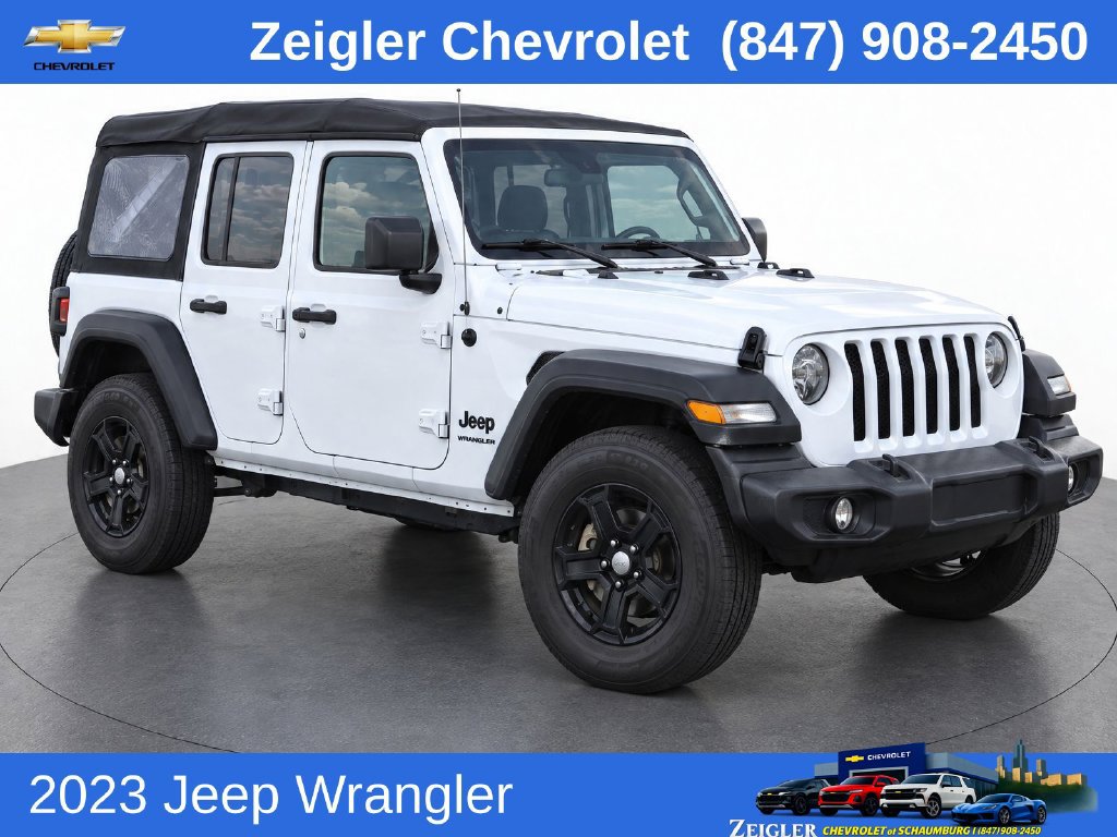 Used 2023 Jeep Wrangler Unlimited Sport AWD/4WD image 1