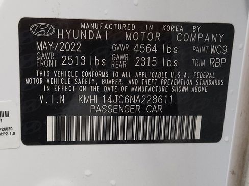 Used 2022 Hyundai Sonata N Line w/ Cargo Package FWD image 33