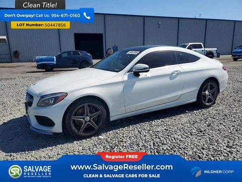 Used 2017 Mercedes-Benz C 300 Coupe w/ Premium 2 Package image 1