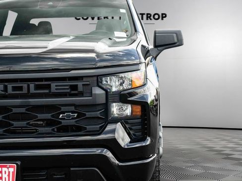 Used 2025 Chevrolet Silverado 1500 Custom w/ Turbomax Blackout Package RWD image 7