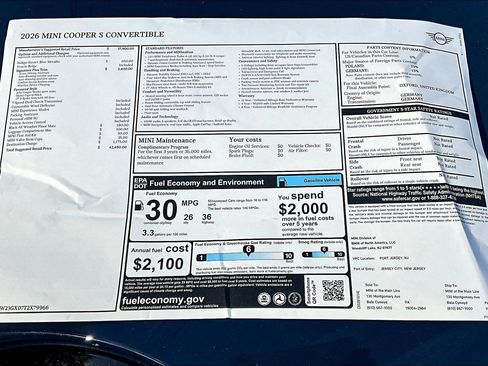 New 2026 MINI Cooper S image 14