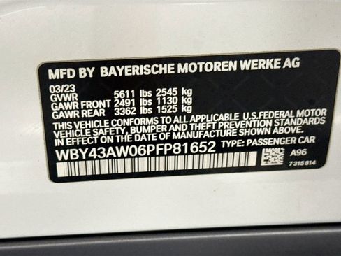 Certified 2023 BMW i4 eDrive35 w/ Premium Package image 34