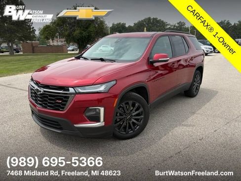 Used 2023 Chevrolet Traverse RS w/ LPO, Floor Liner Package AWD/4WD image 1