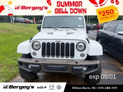 Used 2017 Jeep Wrangler Unlimited Sahara AWD/4WD image 1