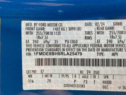 Used 2024 Ford Bronco Outer Banks AWD/4WD image 31