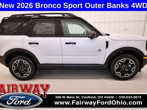 New 2026 Ford Bronco Sport Outer Banks w/ Outer Banks Tech Package+ AWD/4WD image 1