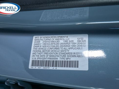 Certified 2023 Honda Pilot Touring image 33
