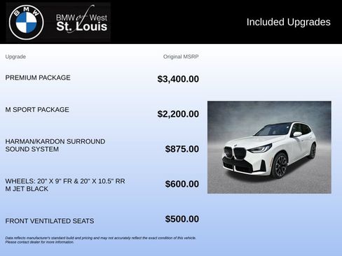 Used 2025 BMW X3 xDrive30i w/ Premium Package AWD/4WD image 20
