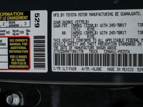 Used 2026 Toyota Tacoma SR RWD image 59