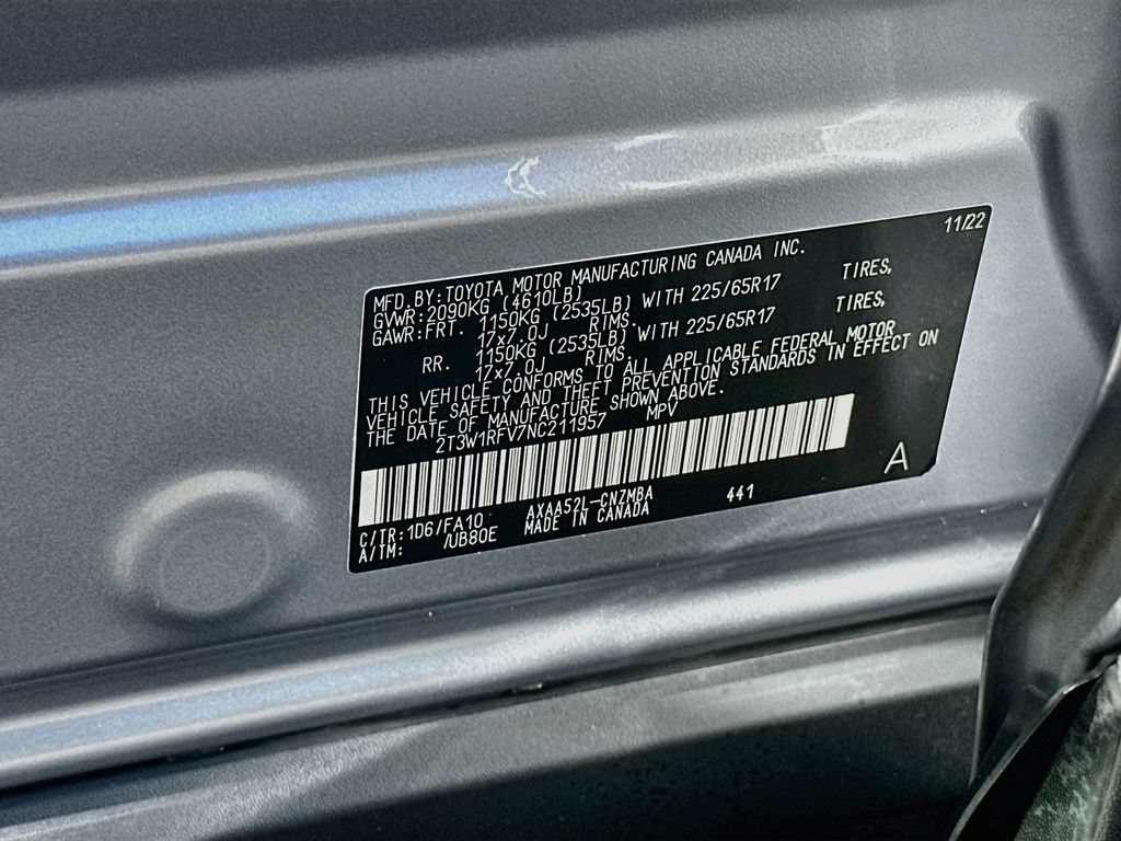 Used 2022 Toyota RAV4 XLE w/ Convenience Package FWD image 30