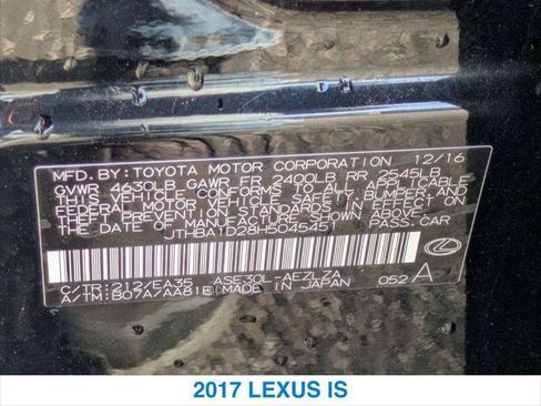 Used 2017 Lexus IS 200t image 26