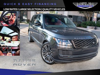 Used 2019 Land Rover Range Rover Long Wheelbase Autobiography
