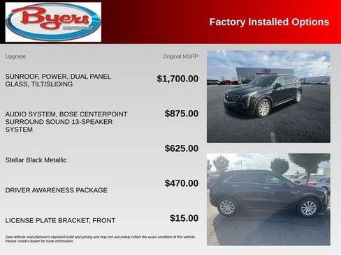 Used 2022 Cadillac XT4 Luxury w/ Driver Awareness Package AWD/4WD image 10
