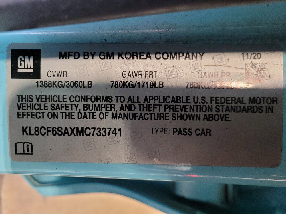 Used 2021 Chevrolet Spark LT FWD image 33