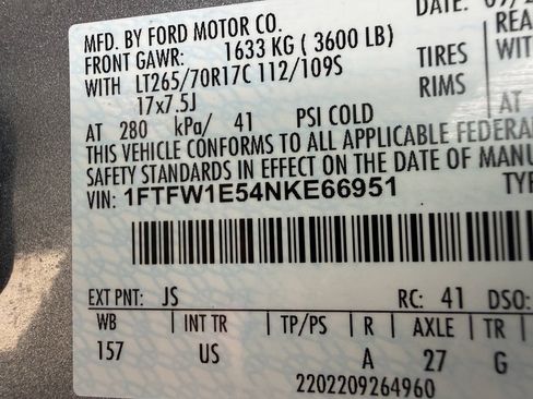 Used 2022 Ford F150 XLT w/ Trailer Tow Package AWD/4WD image 33