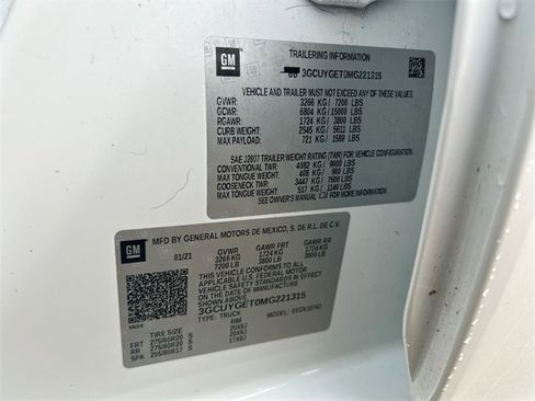 Used 2021 Chevrolet Silverado 1500 LTZ w/ LTZ Premium Package image 35