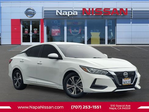 Certified 2021 Nissan Sentra SV image 1