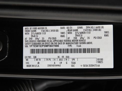 Used 2021 Ford F150 XL w/ STX Appearance Package image 23