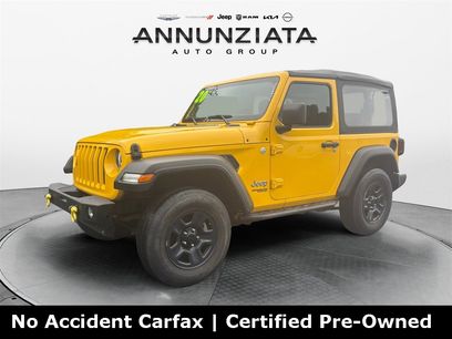 Certified 2020 Jeep Wrangler Sport