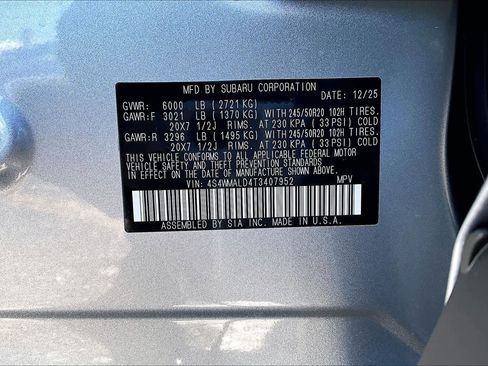 New 2026 Subaru Ascent Bronze Edition image 20