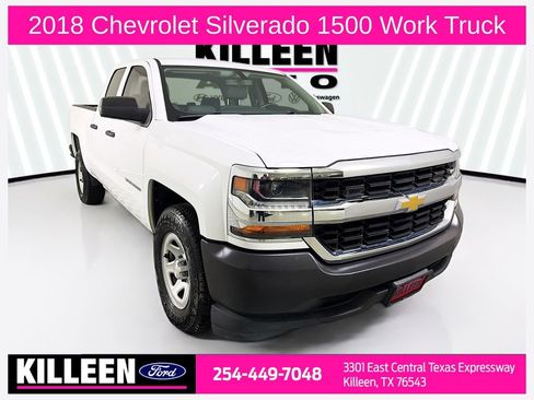 Used 2018 Chevrolet Silverado 1500 W/T w/ Trailering Package image 1