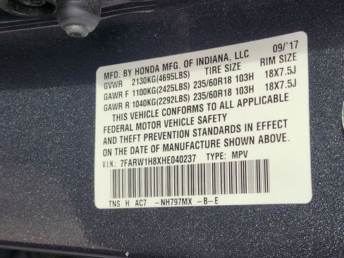 Used 2017 Honda CR-V EX-L image 34