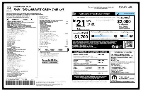 Used 2022 RAM 1500 Laramie image 9