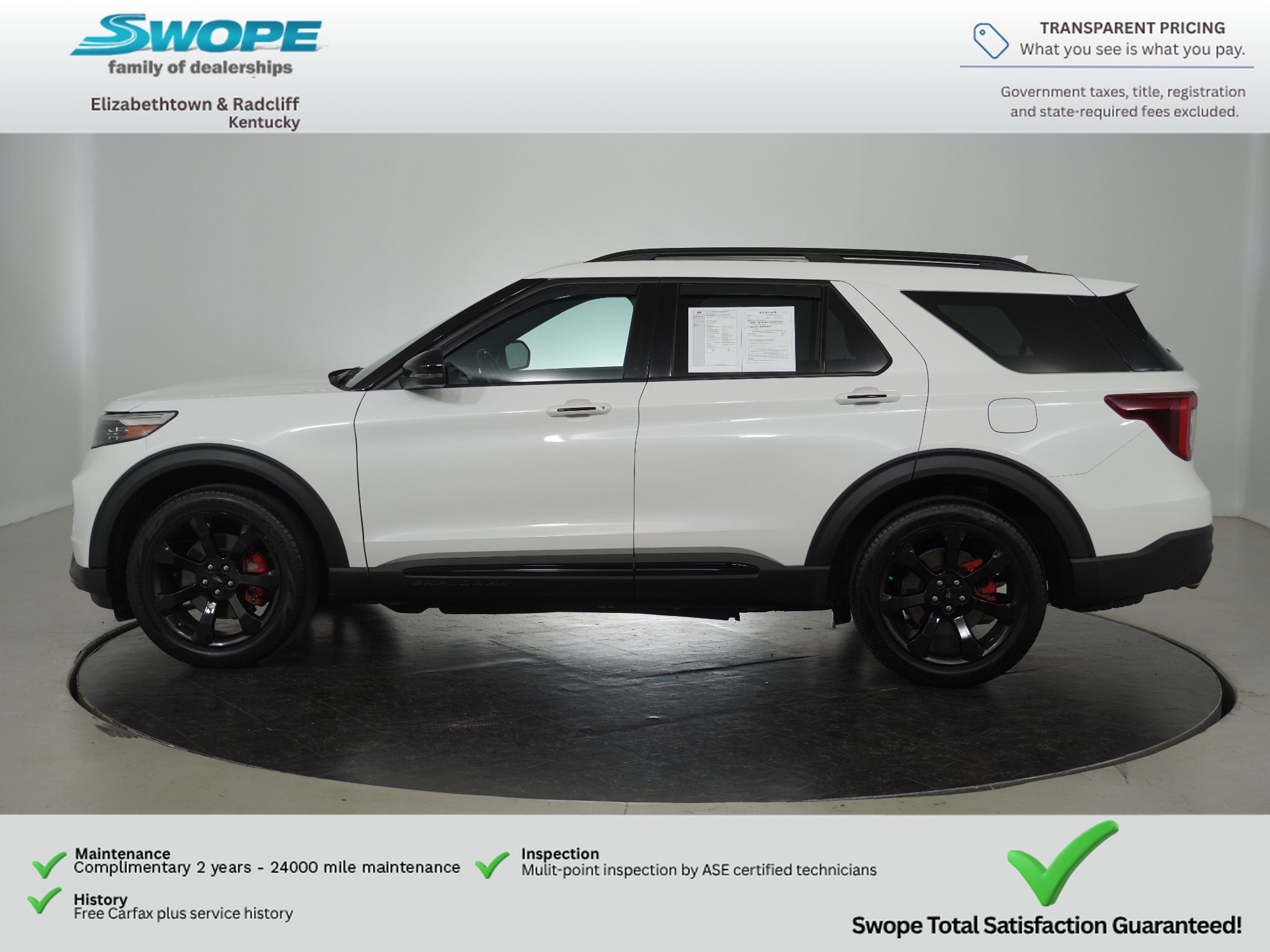 Certified 2023 Ford Explorer ST w/ Equipment Group 401A AWD/4WD image 6
