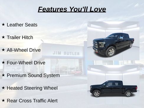 Used 2017 Ford F150 Platinum w/ Equipment Group 701A Luxury AWD/4WD image 19