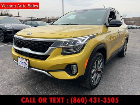 Used 2021 Kia Seltos SX image 1