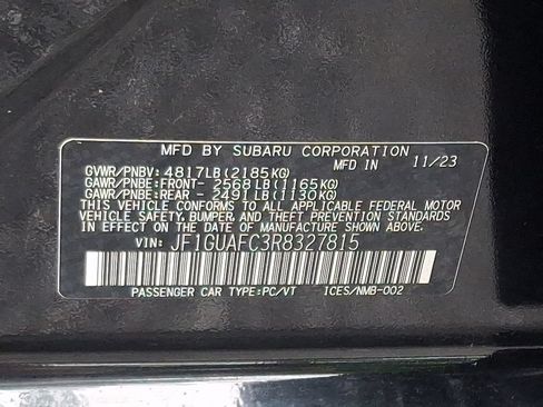 Certified 2024 Subaru Impreza 2.0i Sport AWD/4WD image 27
