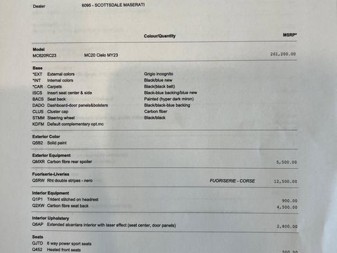 Used 2023 Maserati MC20 Spyder image 36