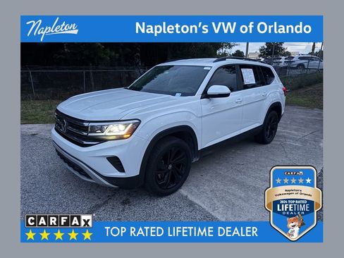 Used 2023 Volkswagen Atlas SE w/ Black Wheel Package FWD image 1
