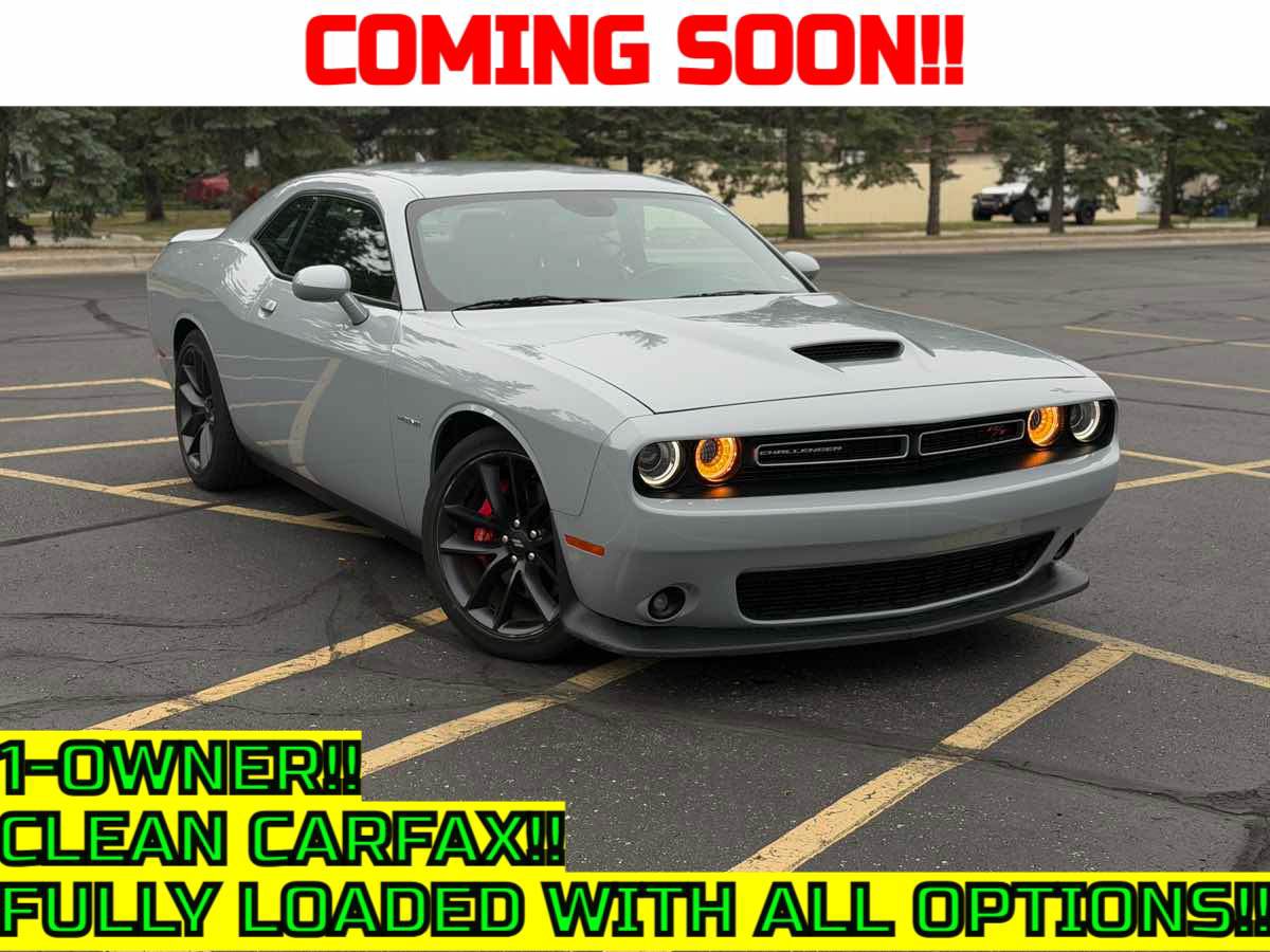 Used 2021 Dodge Challenger R/T w/ Plus Package RWD image 1