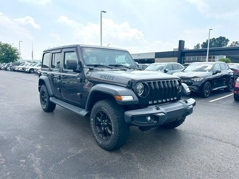 Used 2021 Jeep Wrangler Unlimited Sport AWD/4WD image 1